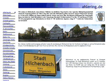 Tablet Screenshot of ahlering.de